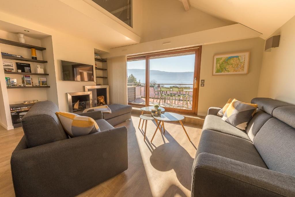 Le Duplex Plage - 2 ch, terrasse vue lac - 2