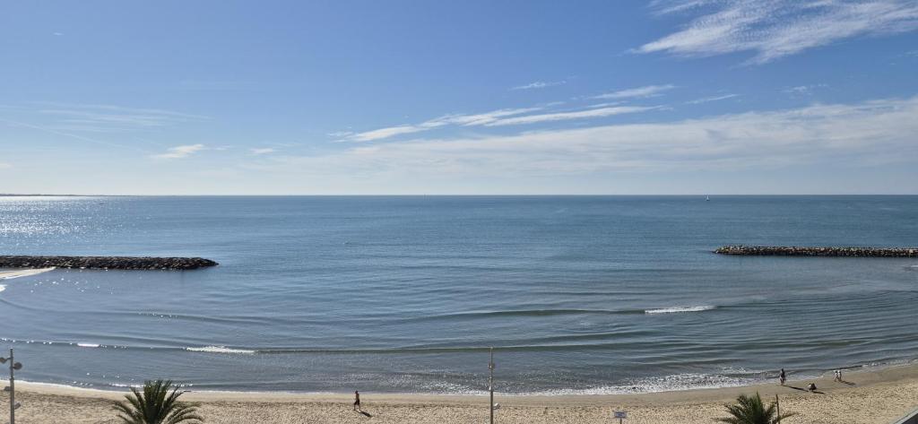 Appartement vue mer exceptionnelle plage à 1 min, parking privé, 6 pers - 5
