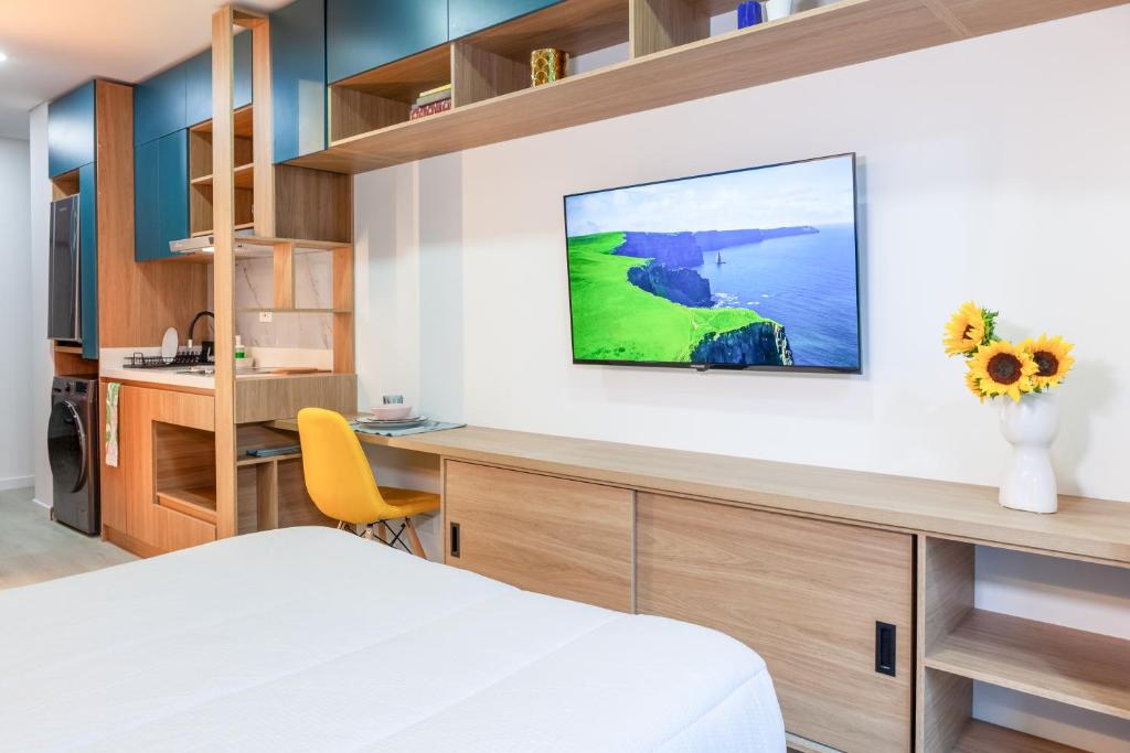 Pixel Living, Apartaestudios Modernos en La Castellana, Calle 100 - 3