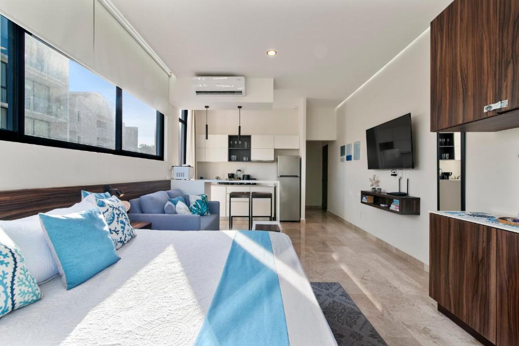 Nuevo Estudio con terraza totalmente equipado Tulum Aldea Zama - 3
