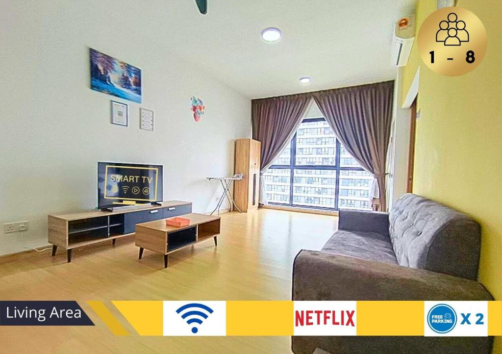 Comfy MRT-Linked Unit, DSara Sentral SOVO #DS4, Shah Alam