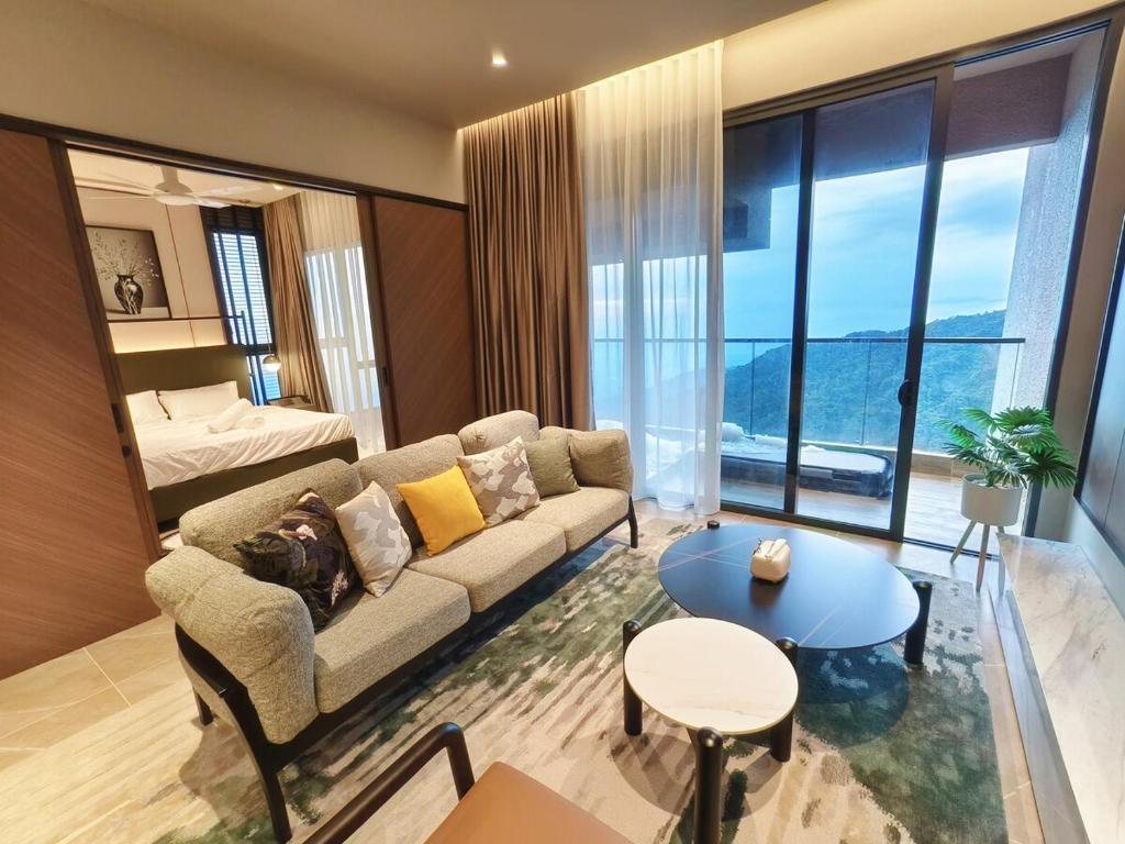 Antara Genting Jaccuzi Mountain View 3BR -8pax FREE 2CP, Genting Highlands