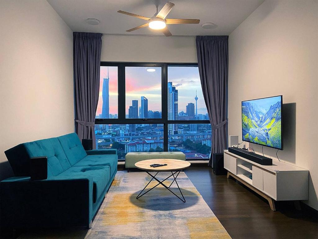 La Gente Comfy Stay 2r2b Velocity - Kl City View, Kuala Lumpur