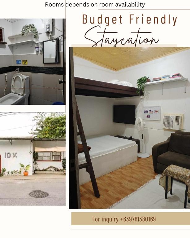 1BR or 2BR Staycation in Quezon City 2, Manila