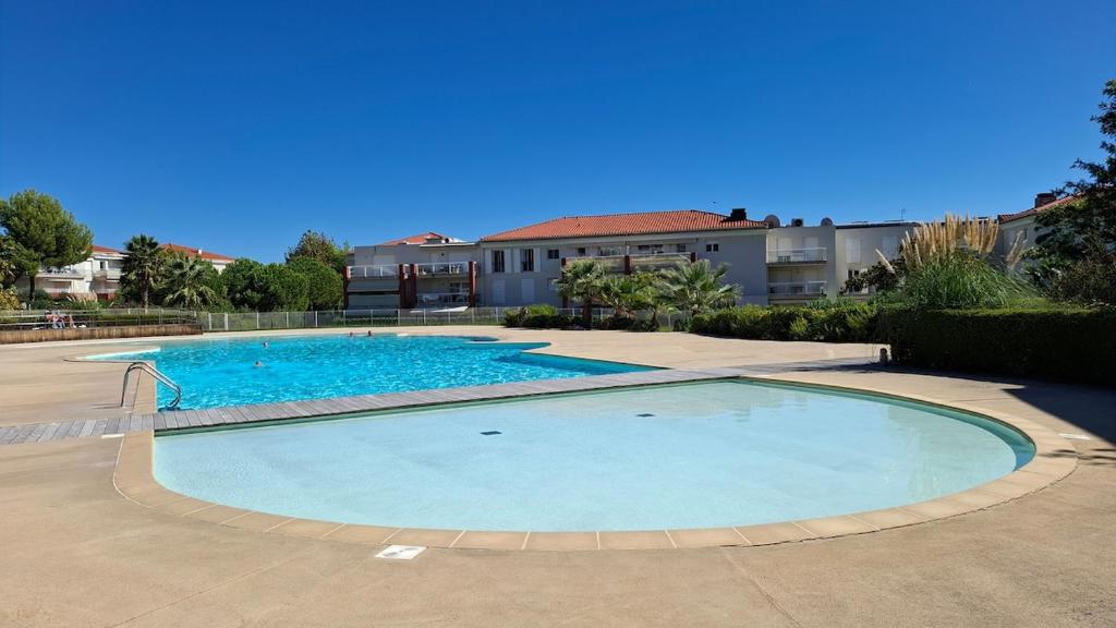 Grand studio front de mer climatisé-piscine-parking- Juan les pins - 2