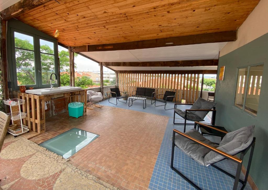 La villa au palmier - 10ch, 2sdb, toit terrasse - 4