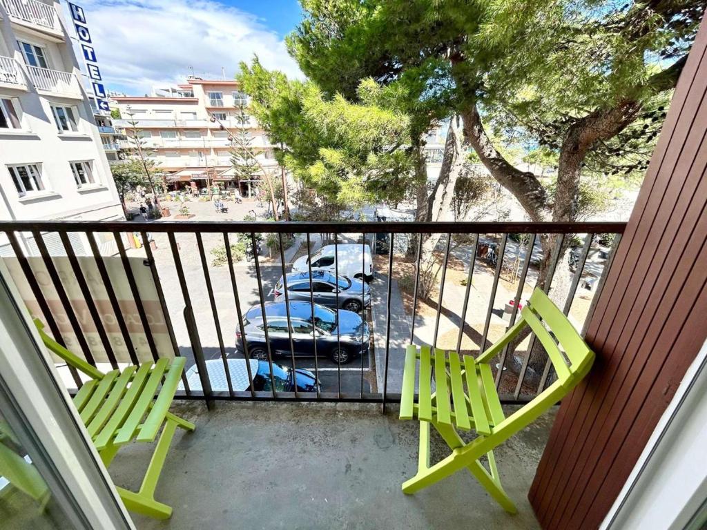 Appartement deux pièces climatisé situé au centre plage -AR110-108 - 5
