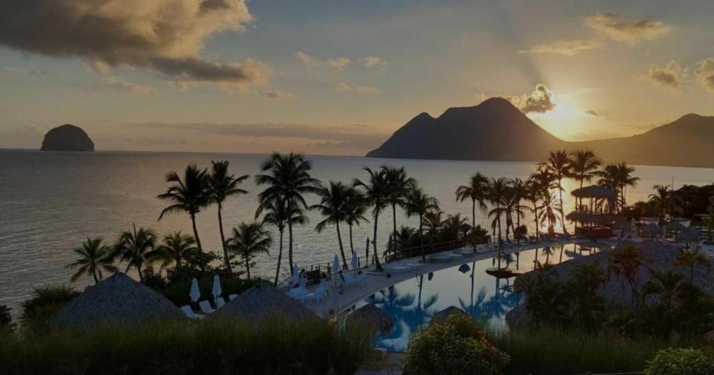 Studio 2/4 personnes avec vue mer & piscine - Résidence Marinotel, Le Diamant