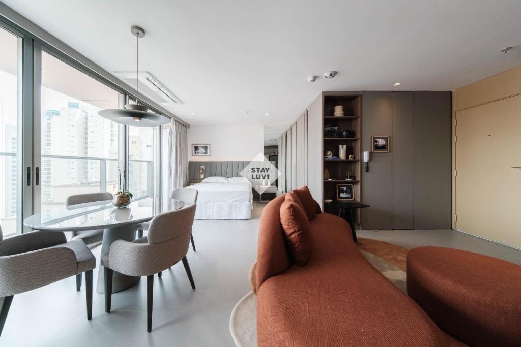 Incrível apartamento no W Hotel, Сан-Паулу