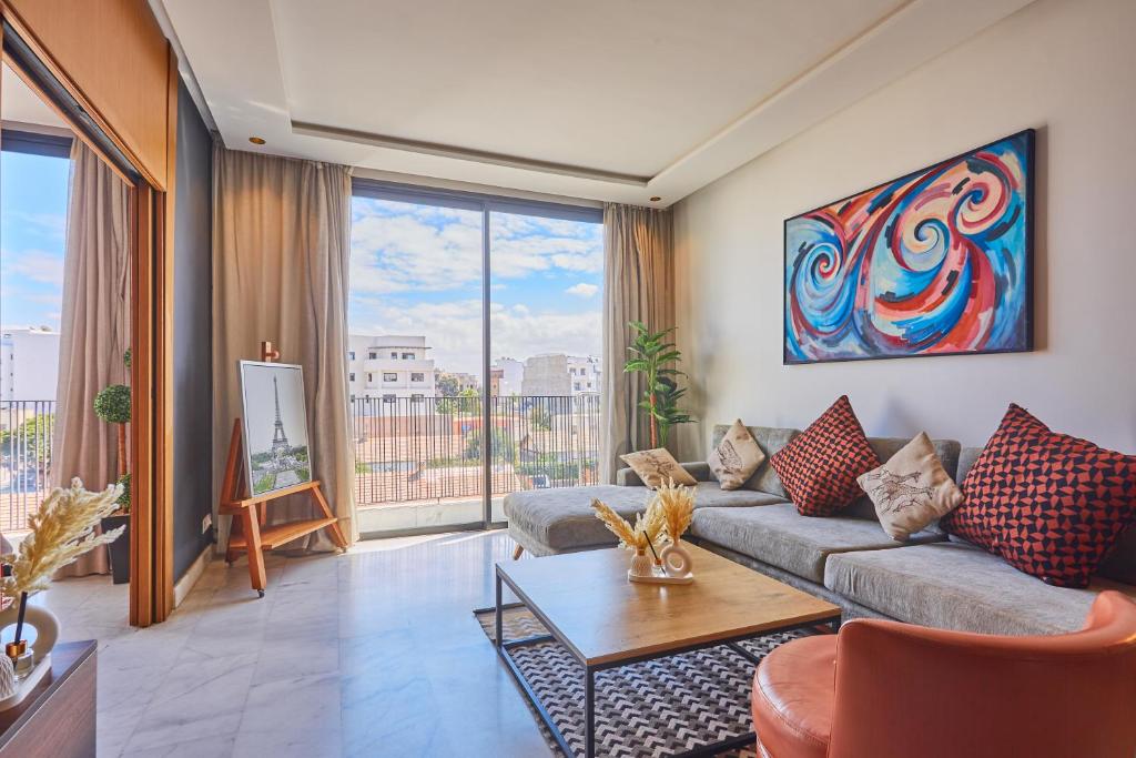 Le loft du soleil B living, Casablanca