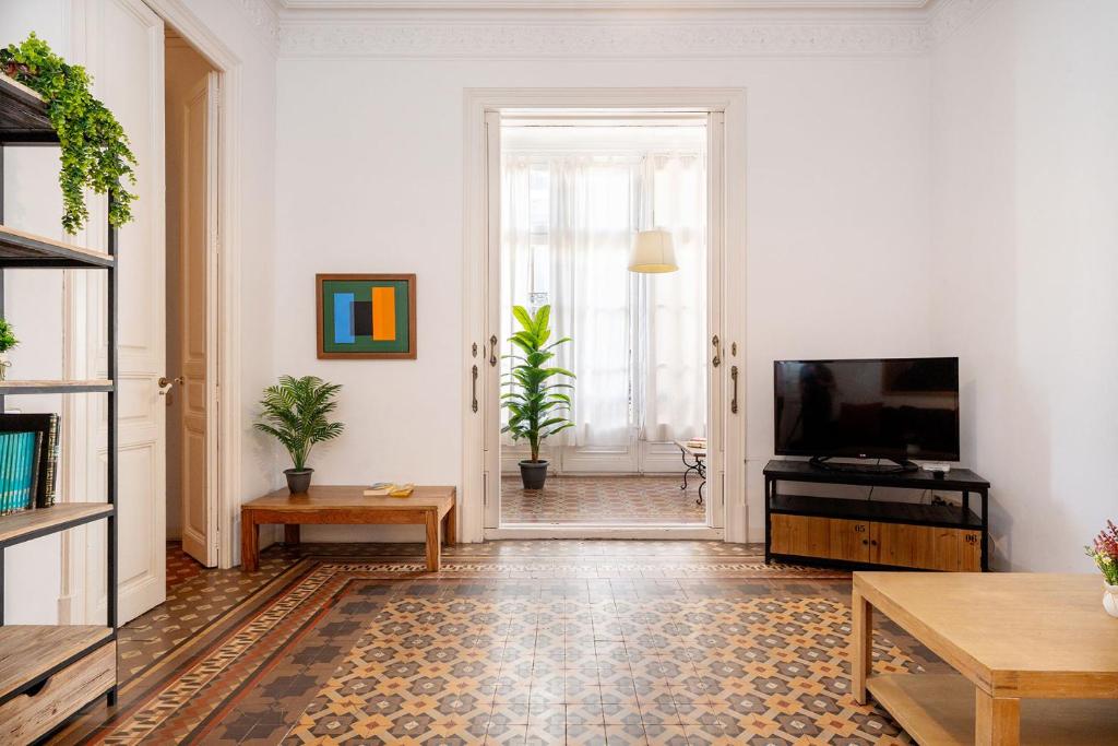 Luxury Business Apartment Gran Vía - 2 rooms - Romantic Eixample - 8min Passeig Gràcia - 2