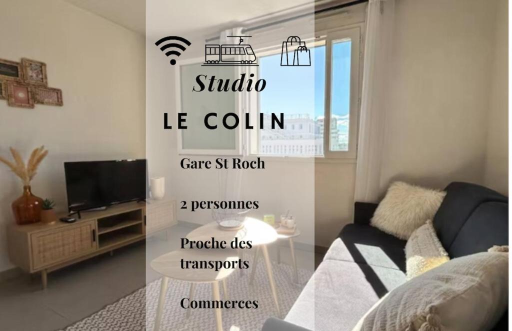 071 - Studio le Colin, Central Gare Saint-Roch - 1