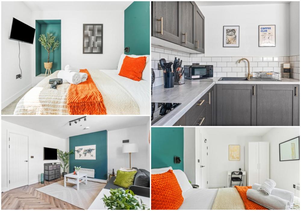 Stylish 1BR Cardiff Bay Central Location, Кардифф