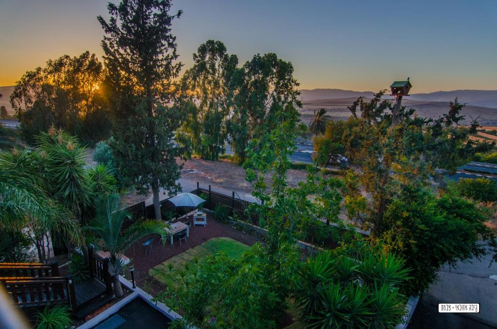 Exterior view, Beautiful Lake View Wooden House in Tiberias