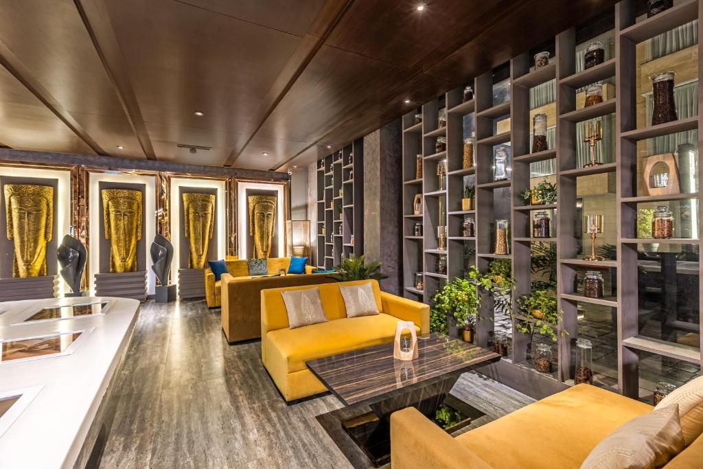 Sterling Palm Bliss Wellness Resort, Rishikesh フロント・ロビー