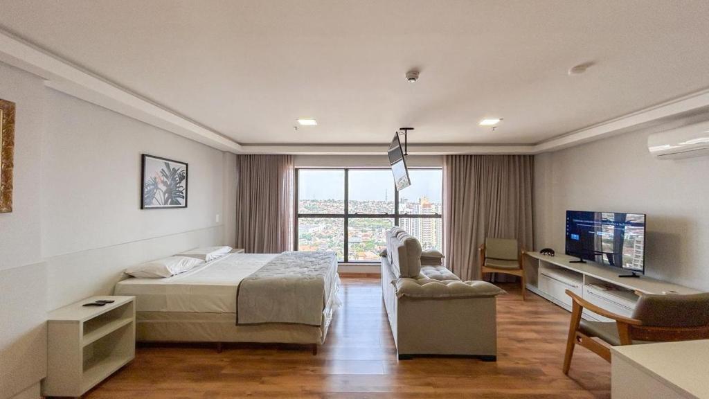 Flat com Vista Panorâmica da Cidade e Sound Tower, Campo Grande