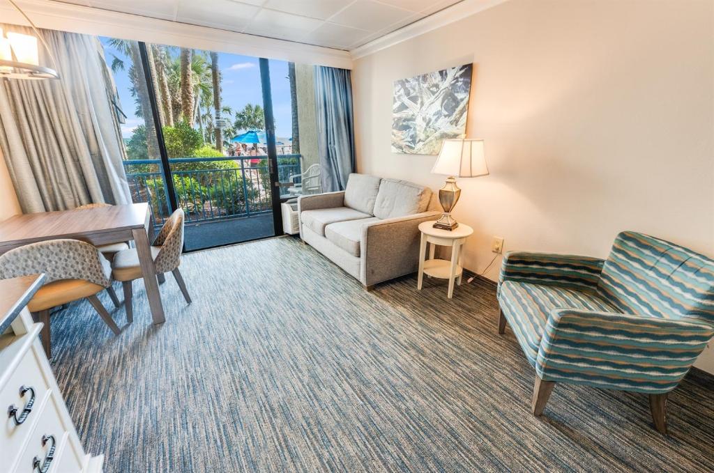 Heated pools and direct oceanfront at Coral Beach, Myrtle Beach