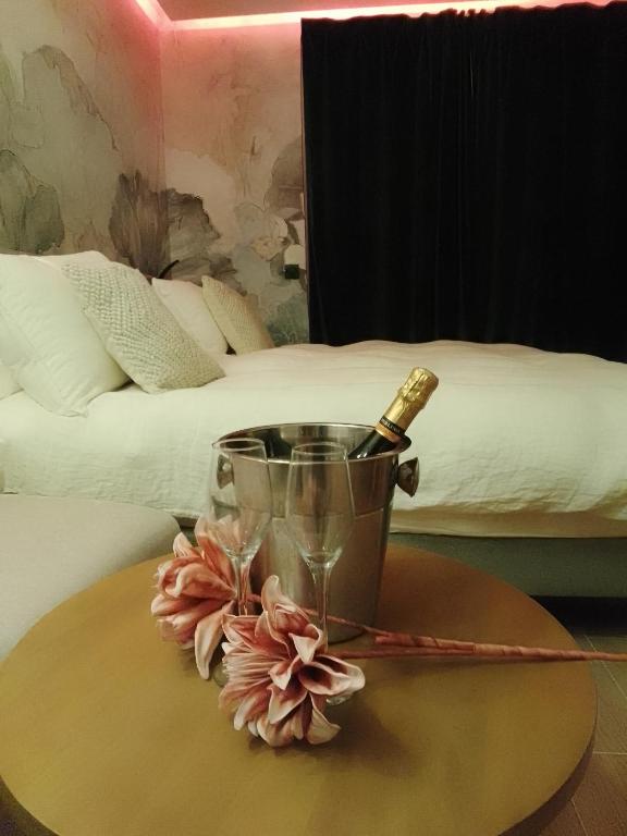 T2 Luxe Canet - 50m plage - Séjour romantique & Love room - 5
