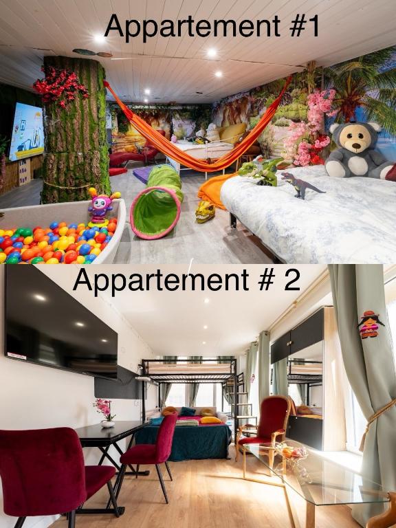 Bundle 2 Apparts, 12 person - Parking, station, beach - 1