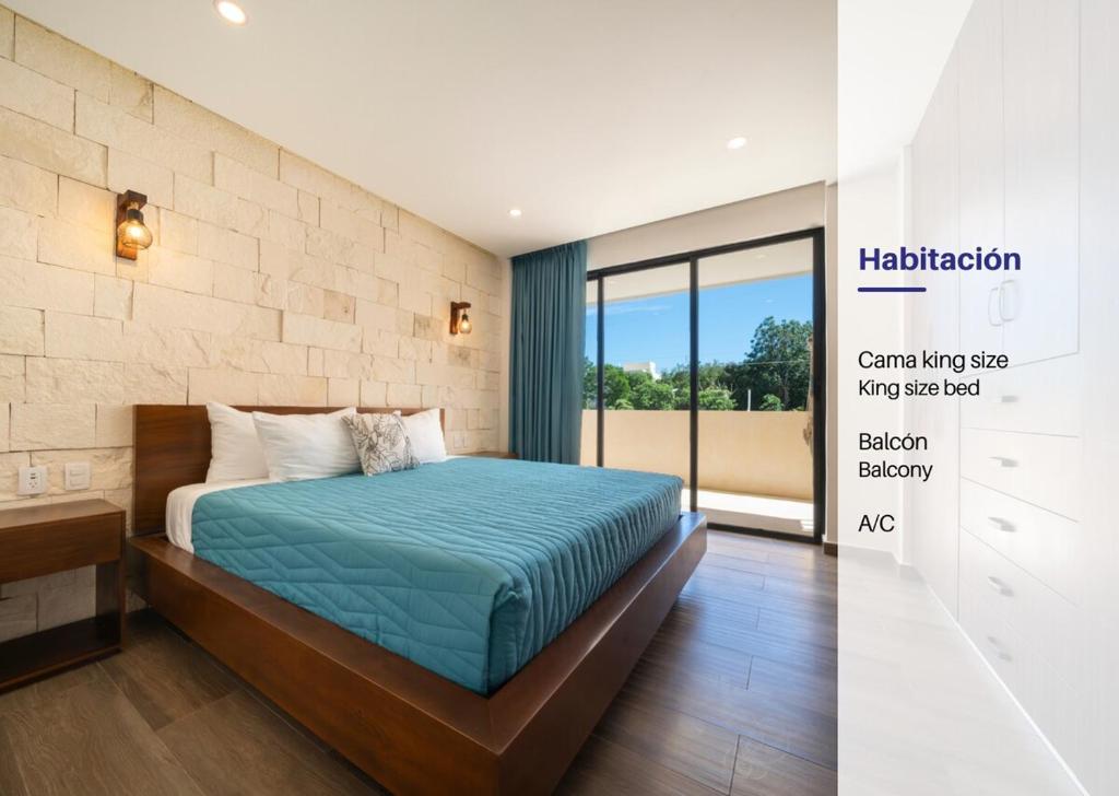 Modern apartment in the Mayan Jungle in Tulum 1 Bedroom - 5