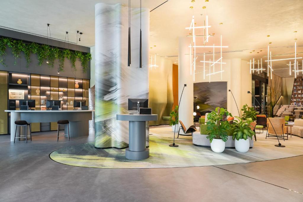 Lobby, Novotel Dubai World Trade Centre in Dubai