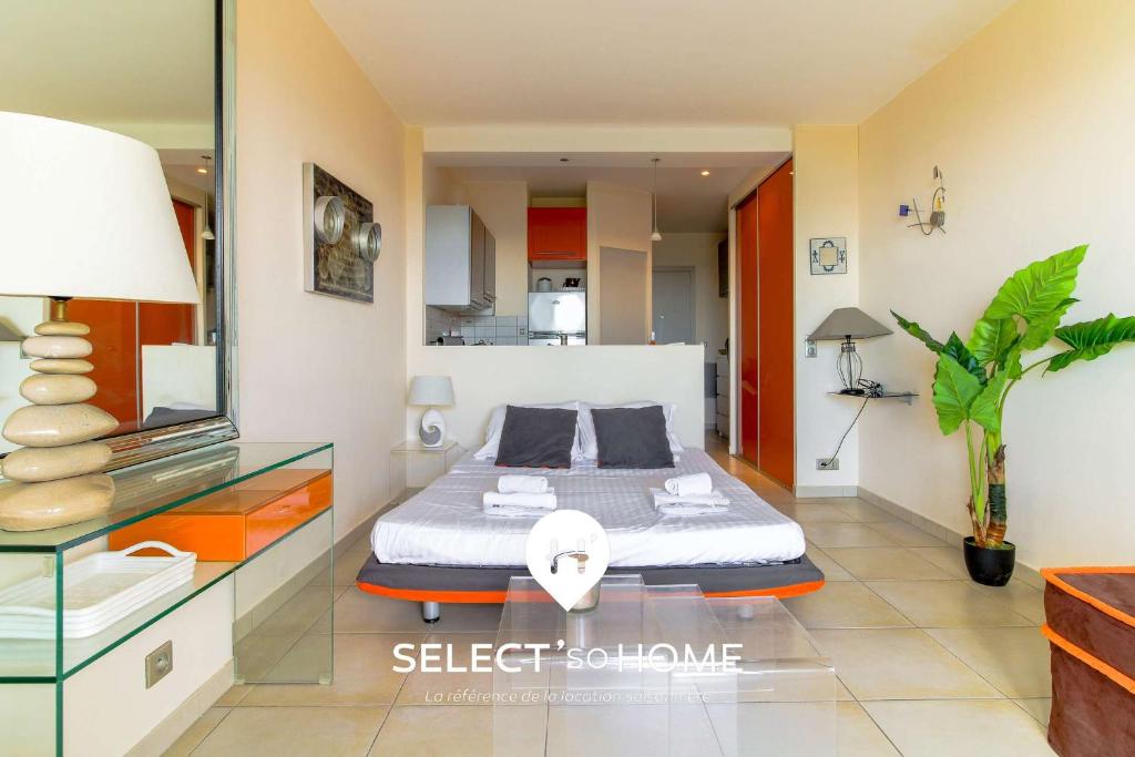 SELECT'soHOME - Vue mer exceptionnelle - Studio sur la plage avec parking privé ! - FREGATE-04 - 4