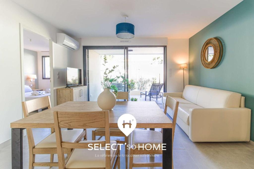 SELECT'soHOME - Appartement pour 4 personnes au cœur de La Favière ! - Résidence neuve avec parking souterrain privé, terrasse - ILOA-C01 - 2