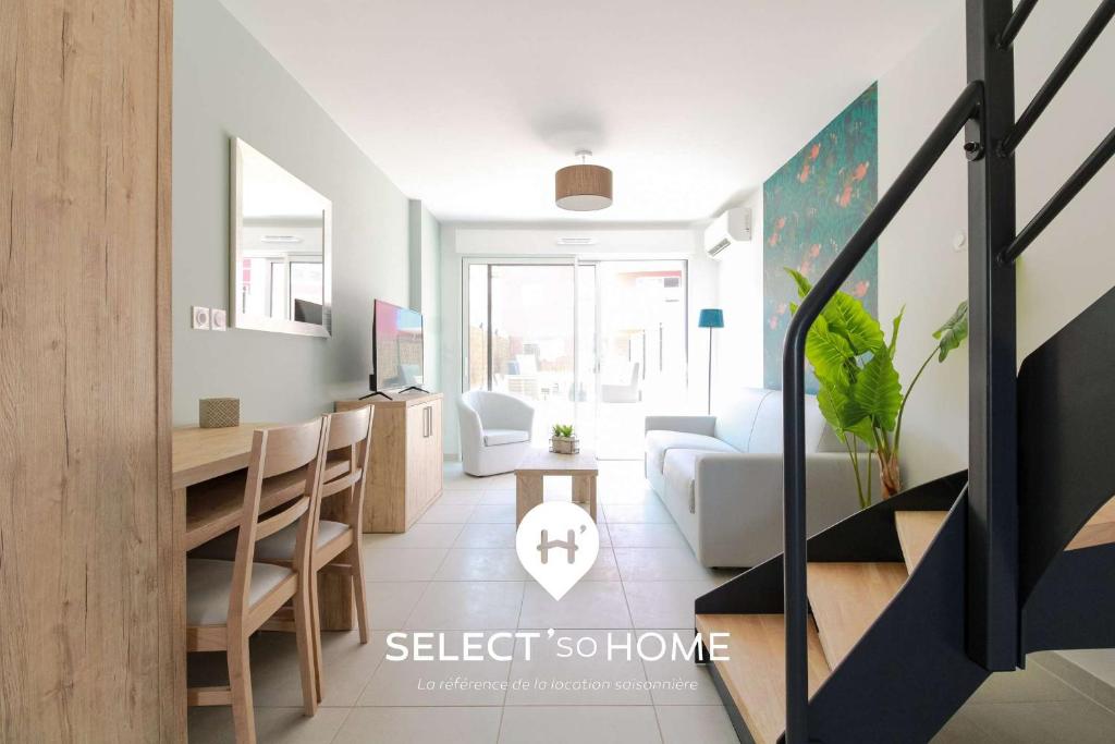 SELECT'SO HOME - Vacances au Poséidon - Duplex 6 personnes, parking privé, piscine, animaux admis - POS-B - 5