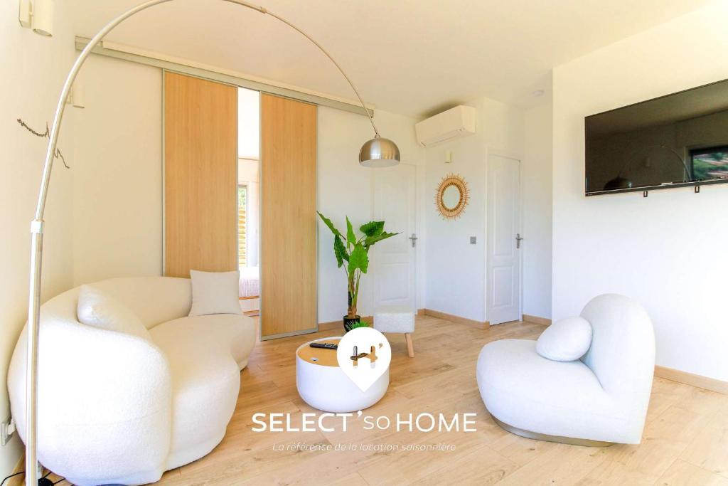 SELECT'soHOME - Splendide Mazet avec vue mer à La Fossette - SOLE&MARE - 3