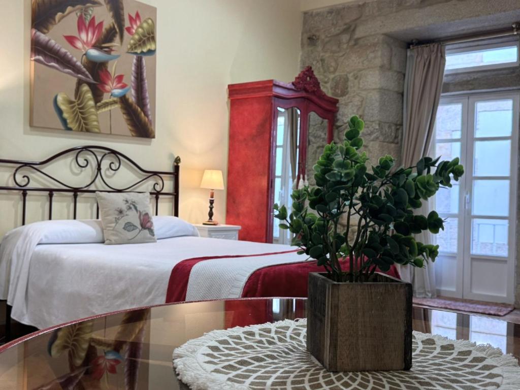 Holibai, Vermello, Un rincón con encanto cerca de la playa, Baiona