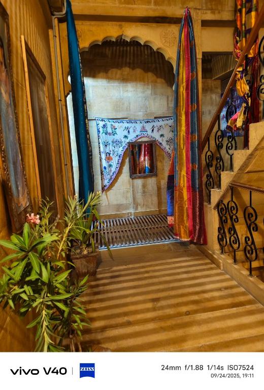 Hotel Oasis Haveli 옥상 카페에서 바라본 자이살메르 요새 전경