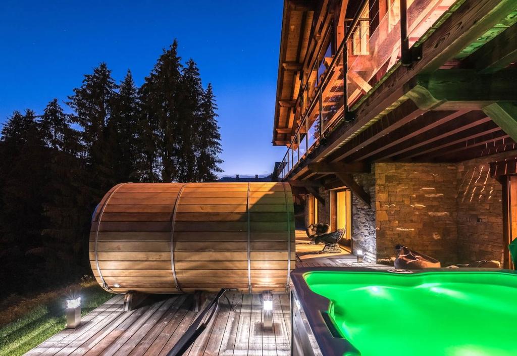 Chalet Familial Spacieux Le Spencer Grand Luxe Châtel - 5
