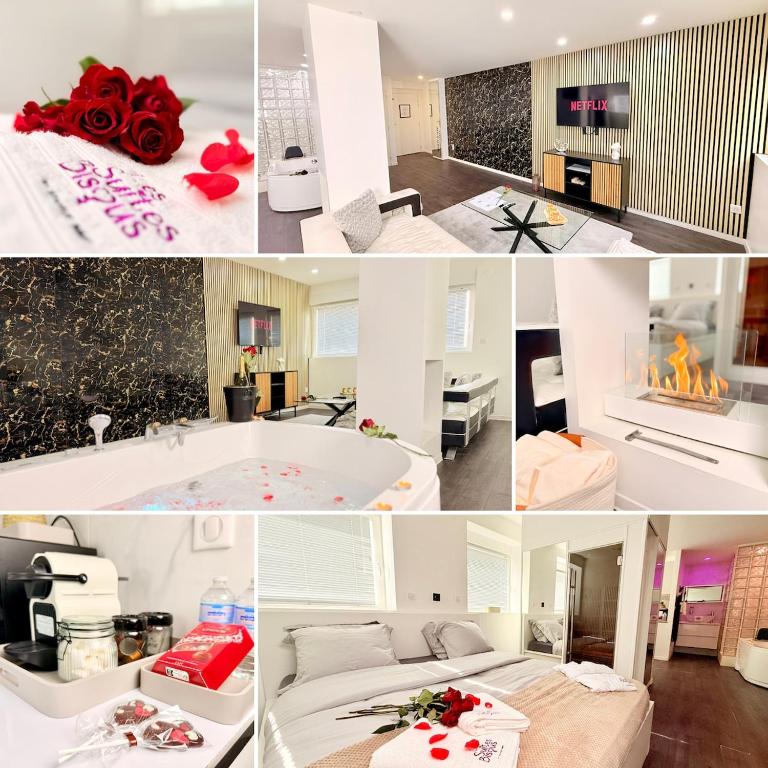 Les Suites Bisous Metz - Jacuzzi & Private Sauna - 3