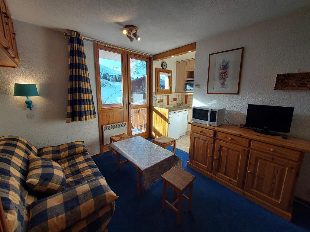 Studio cosy 3 pers, balcon Sud-Ouest, ski aux pieds - 5
