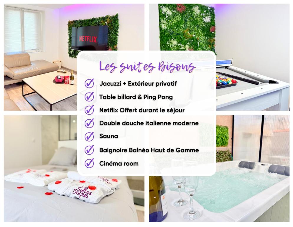 Loft Luxe Nancy - Jacuzzi - Sauna - Cinéma - 3