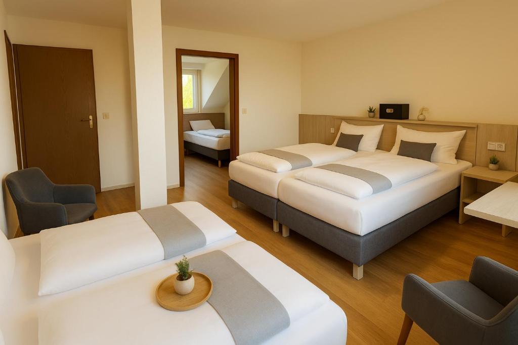 NEU Messehotel Daucher Nürnberg A9 Autobahn24h Check-in - 3