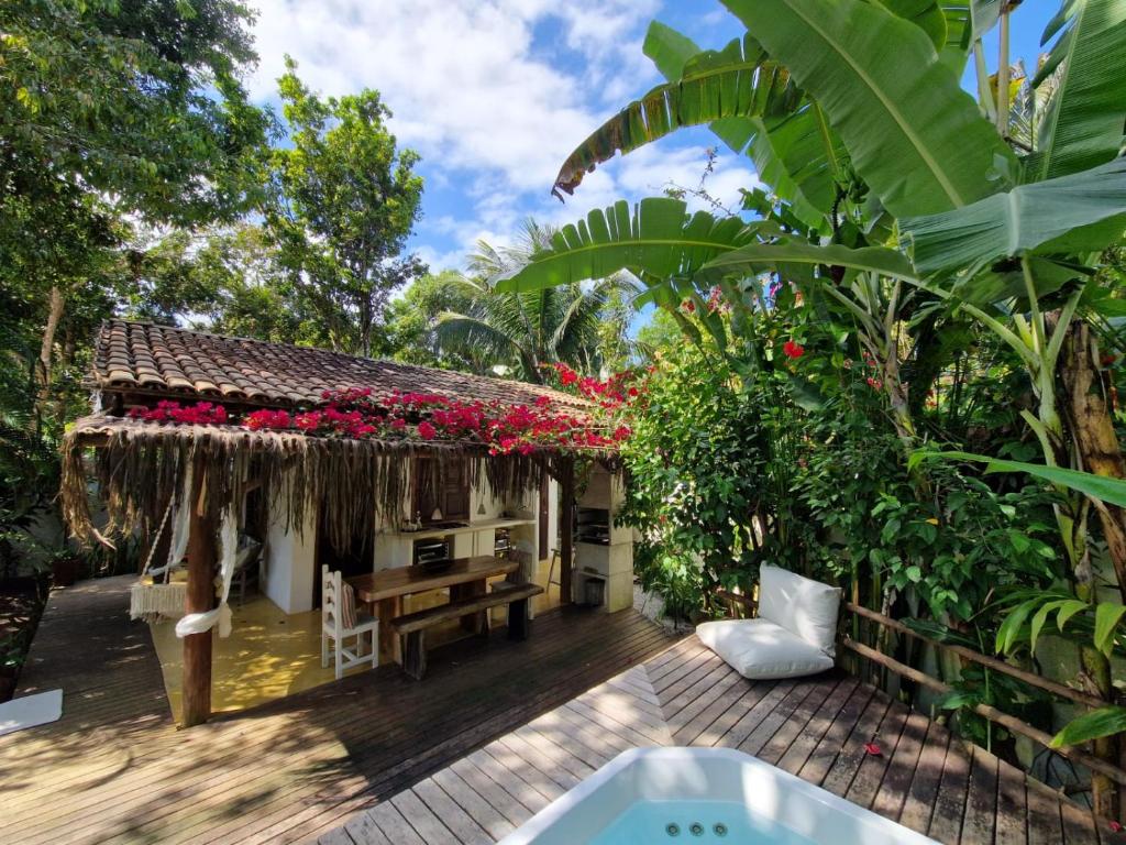 Mini Casa com Jacuzzi e Piscina, Trancoso