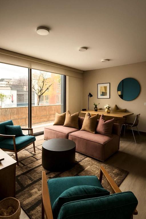 205-1 3br 2baths Private terrace - Sleep 6 Roma Notre, Mexico City