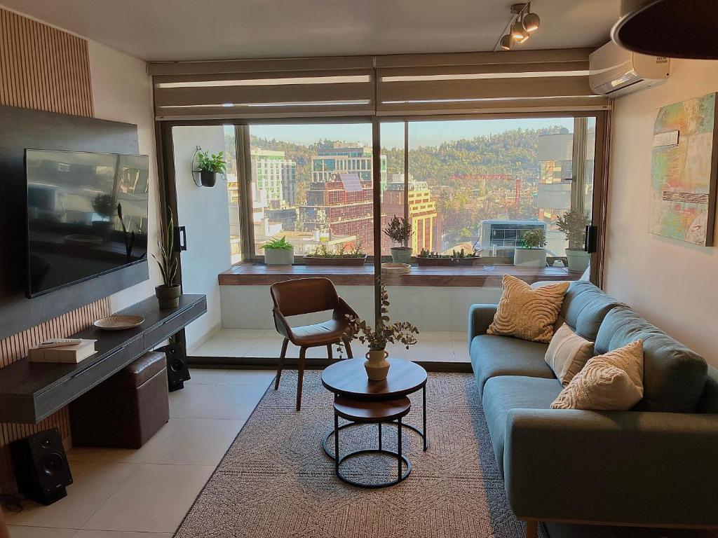 Andes Views, Spacious&Modern, Steps2Metro, AC WiFi, Santiago