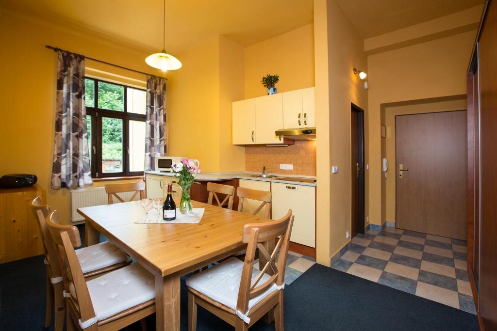 Kitchen, Yellow Ski Apartments in Rokytnice nad Jizerou