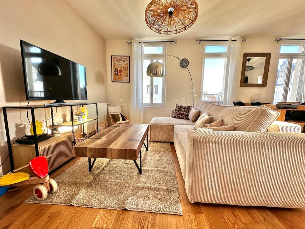 JOEL - Duplex familial lumineux à deux pas de la plage - 1