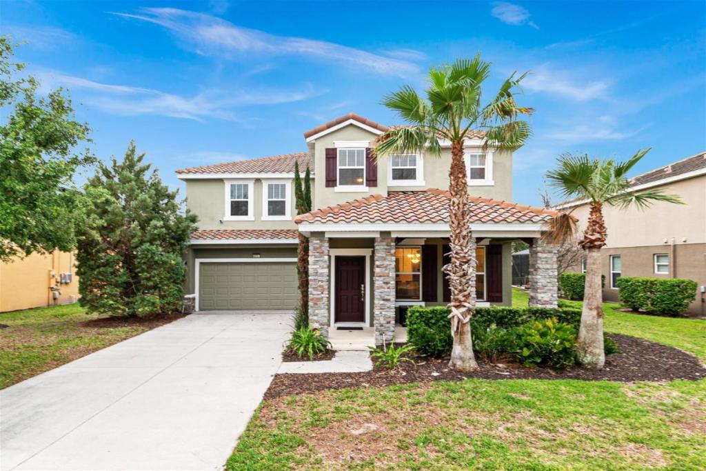 South facing pool home for up to 14 pers in Solterra orlando 6 bedrooms, Davenport