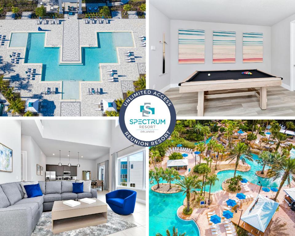 Comfy Condo With Pool Table Near Disney & Waterpark Access - B9-238, Kissimmee