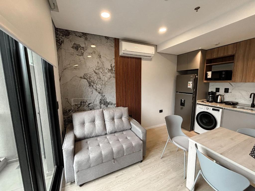 1D moderno • Centro financiero • Wi-Fi & A/C - 1