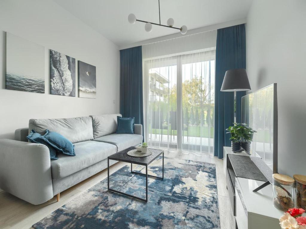 Ground floor apartment with a garden in Niechorze, Niechorze