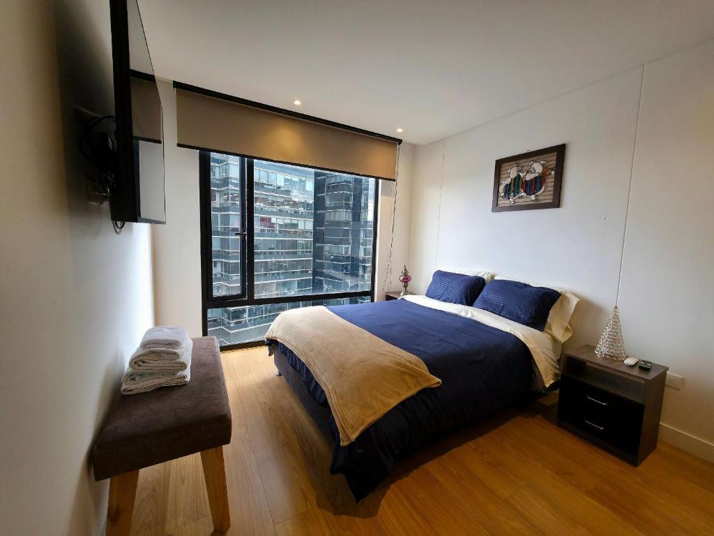 AH/Luxe penthouse con balcón,Wifi+Parking; Usaquén - 3