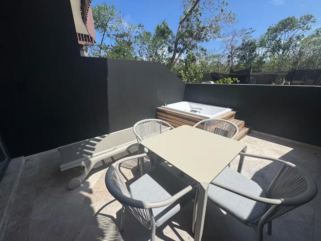 Apartamento de lujo en Amira Distrct Zona Hotelera Tulum Jacuzzi - 3