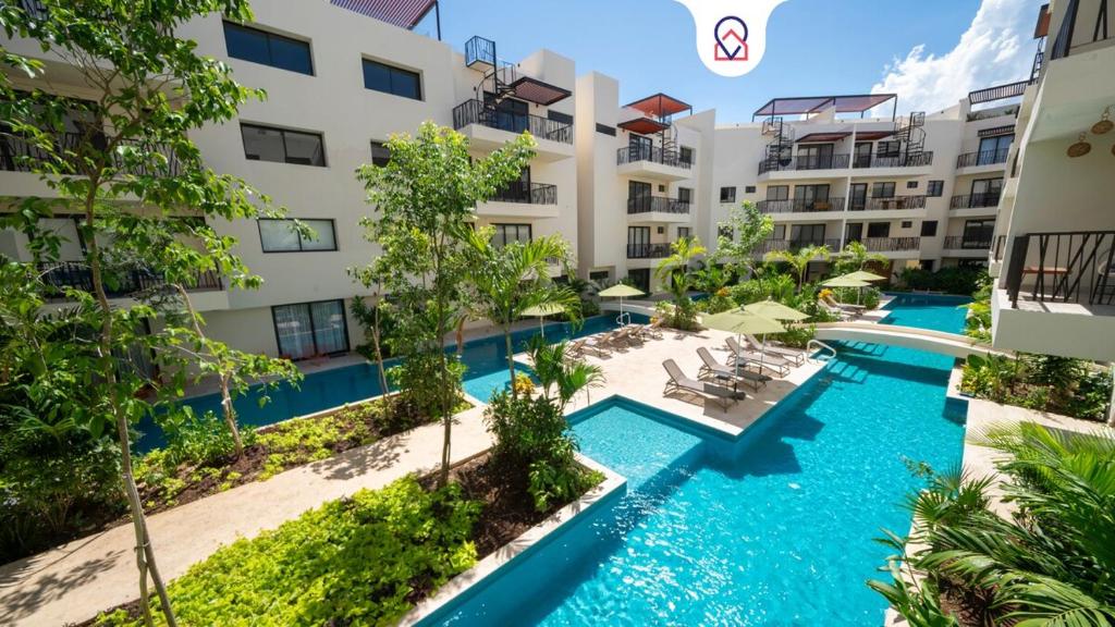 Modern apartment in Tulum Pool and Gym, Tulum