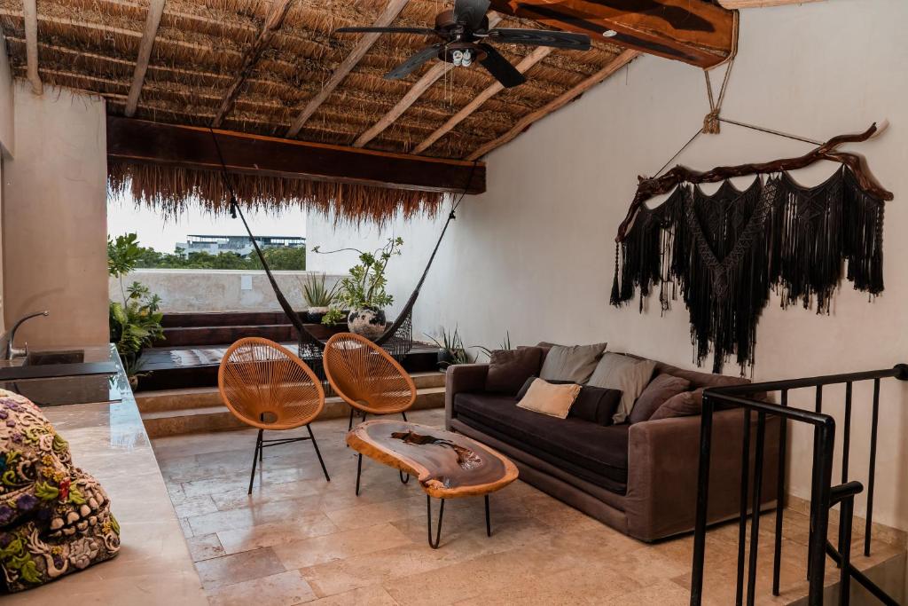 Bajo Cielo, Jungle-View Terrace with Private Pool, Tulum