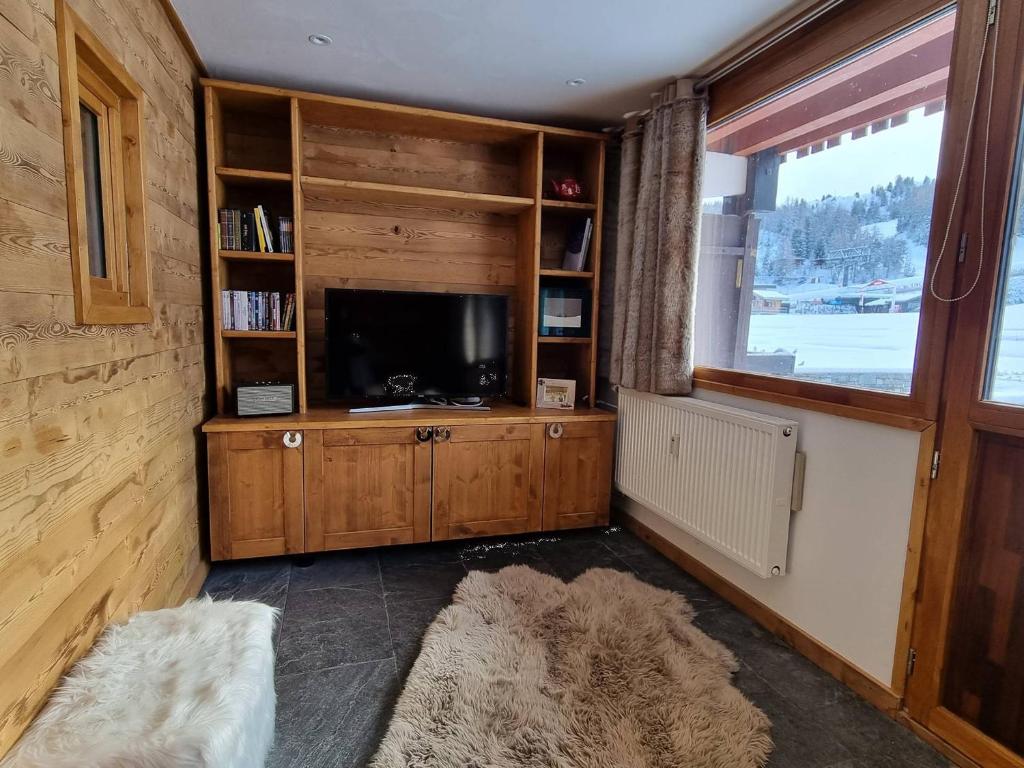 Grand studio rénové avec terrasse sud à Plagne Centre - 1